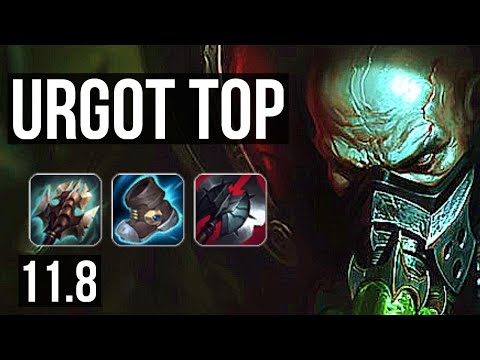 URGOT vs RIVEN (TOP) | 9/1/4, 1900+ games, 1.3M mastery, Legendary | EUW Master | v11.8