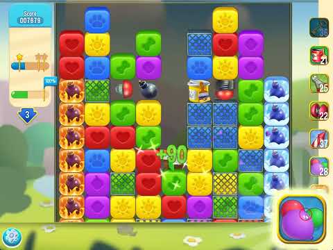 Pet Rescue Saga level 5374 no boosters | PuzzledCubes.site