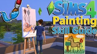 Sims 4 Painting Skill Guide & Painter Extraordinaire