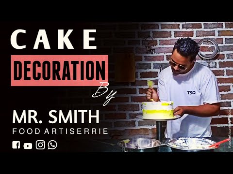 Cake Making | Cake Decoration || Chef Smith EnOr
