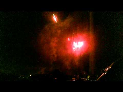 DTM Lausitzring 2012 afterparty fireworks