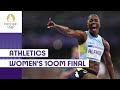 Julien Alfred Takes Gold Women S 100m Final Paris 2024 Highlights