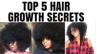 How i ACTUALLY  Grew My 4b Natural Hair Fast &amp; Long | SECRETS TO FULLER HAIR