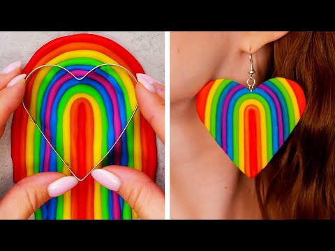 Joyería DE Bricolaje Fácil | Manualidades DE Arcilla Polimérica, Pegamento Caliente Y Resina Epóxica
