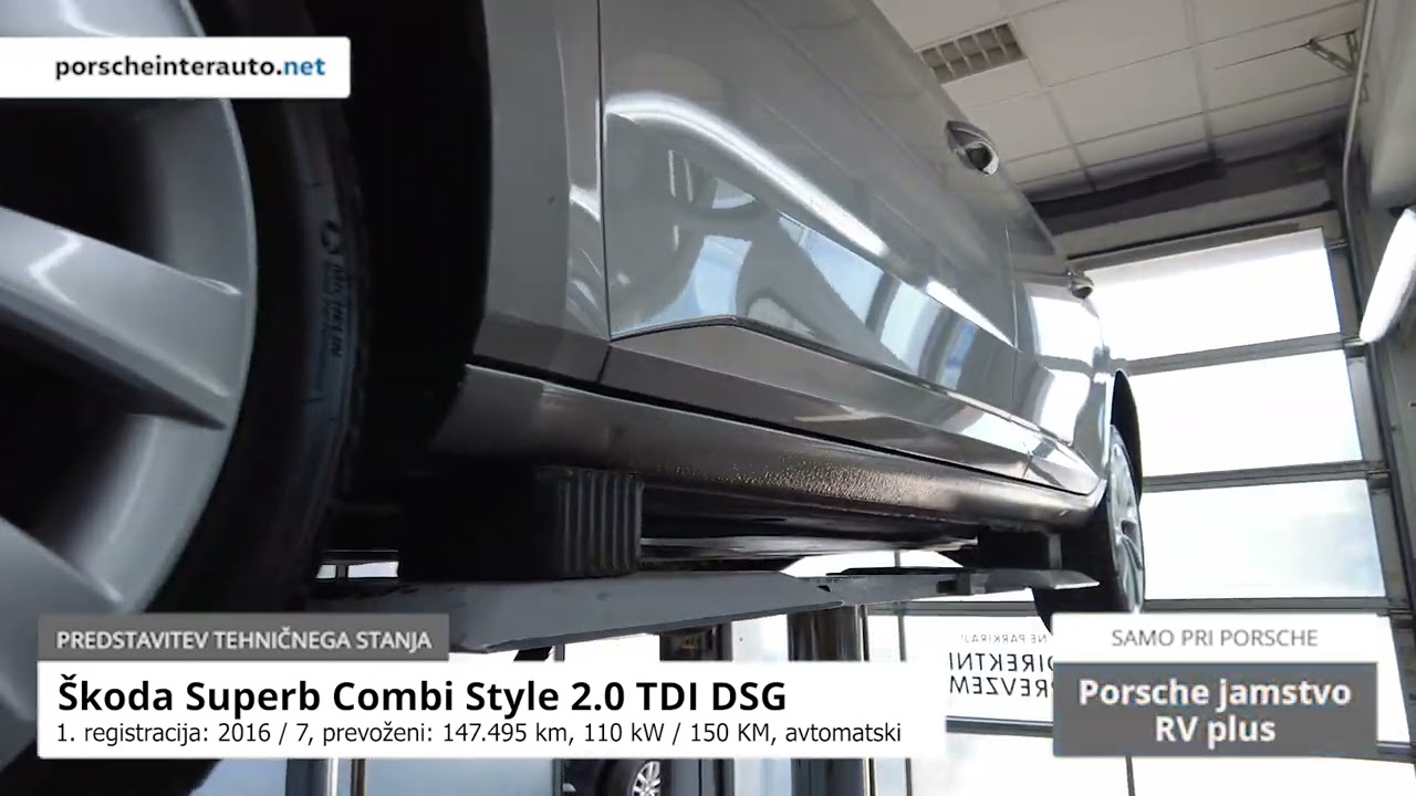 Škoda Superb 2.0 TDI Style Combi DSG - SLOVENSKO VOZILO