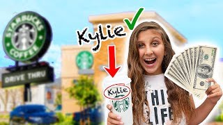 Giving Starbucks Employees $1,000 If They Spell My Name Right! Mimi Locks challenge