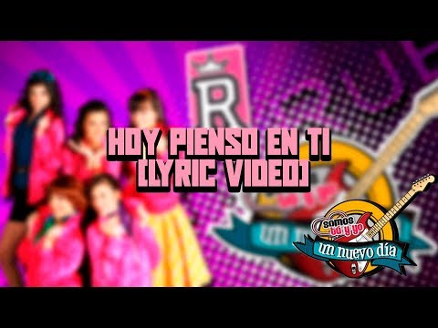 Somos tu y yo - Hoy pienso en ti (Lyric Video)
