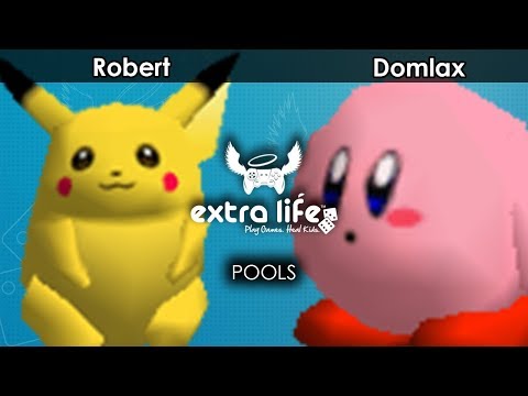 Smash 64: Robert (Pikachu) V SMT | Domlax (Kirby) - GVS X EL  Tournament SSB64