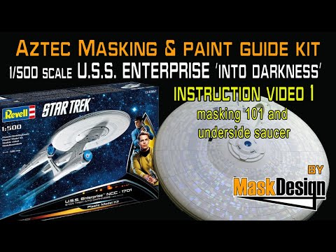 MaskDesign Aztec masking kit for Into Darkness application video 1