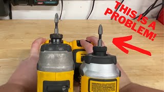 Why a Compact Impact Driver is NOT always the best (or is it?) Dewalt DCF850 VS DCF809