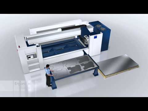 TruLaser 1030 Material Handling in 5 Steps