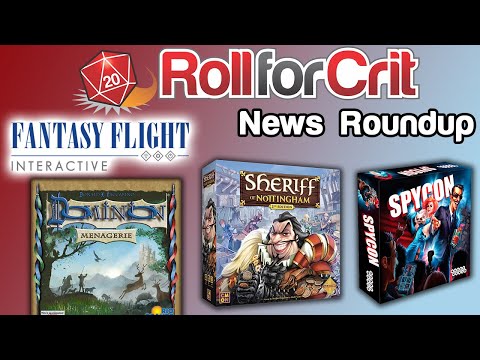 Fantasy Flight Layoffs, Dominion: Menagerie + More! | News Roundup