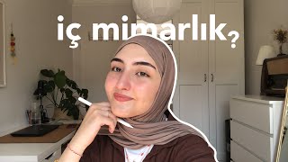 İç mimarlık okumak / İç mekan tasarımı , DGS , soru-cevap