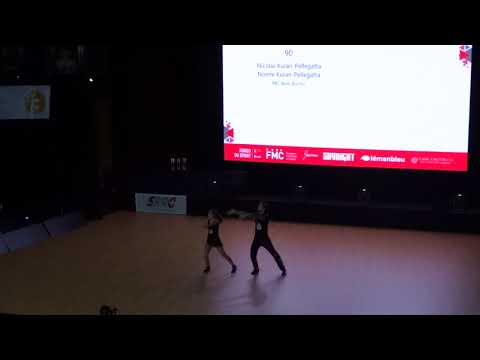 Noëmi Kuran-Pellegatta und Nicolas Kuran-Pellegatta Akrobatikrunde