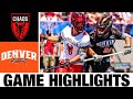 Carolina Chaos vs Denver Outlaws Highlights | 2024 Premier Lacrosse League | PLL Highlights