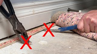 There's a Better Way to Remove Carpet!!!