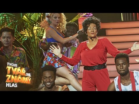 Marta Jandová jako Kaoma - "Lambada " | Tvoje tvář má známý hlas