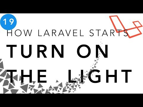 Laravel Beginner tutorial | Turn on the lights