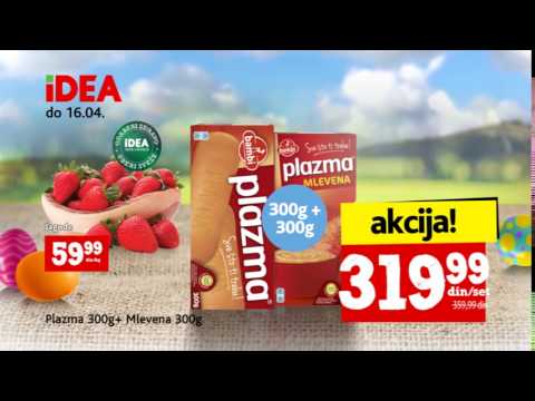 IDEA uskršnja akcija 12. - 16.04.2017.