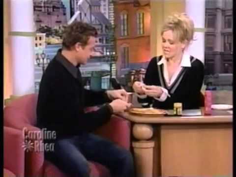 Simon Baker - Caroline Rhea November 2002