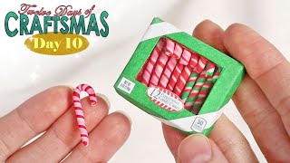 Peppermint Candy Canes with Box – Day 10 – Twelve Days of Craftsmas