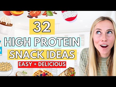 32 Quick High Protein Snack Ideas To STOP Unhealthy Binging