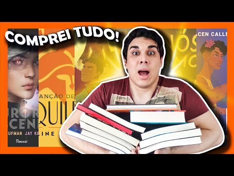 COMPREI UM MONTE DE LIVROS ? | Recebidos do ms (Parte 1)