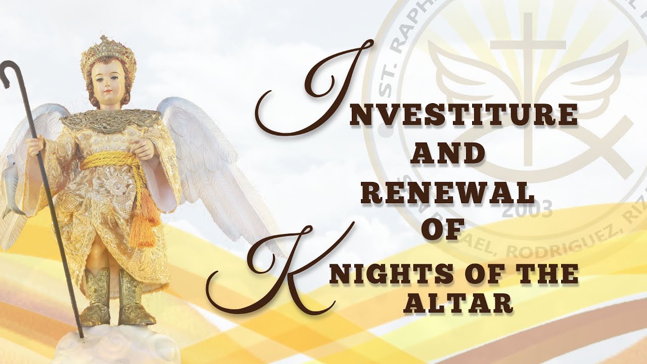 Investiture and Renewal of Knights of the Altar 2021