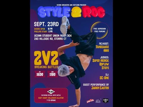 STYLE 2 ROC - 2 V 2 & 7 To Smoke NCBA - Livestream - Presented By UCONN Breakers & DefConn