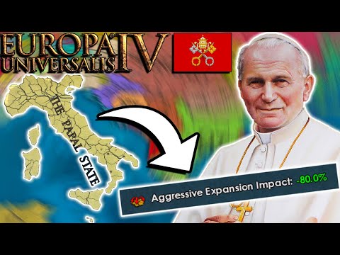 EU4 1.34 The Papal State Guide - Make AE NOT EXIST With This ONE SIMPLE TRICK