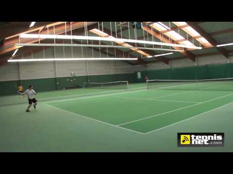 Österreichische U18-Hallenmeisterschaften 2011 - Patrick Ofner gegen David Pichler