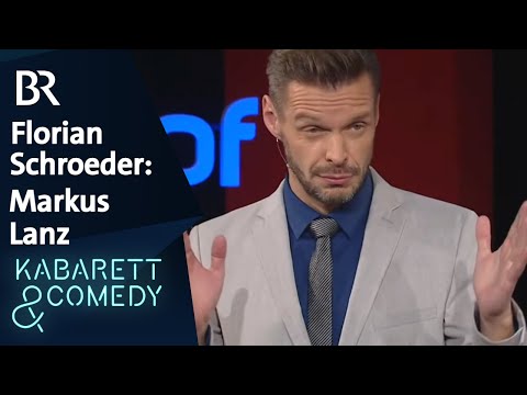 Florian Schroeder über Markus Lanz | schlachthof | BR Kabarett & Comedy