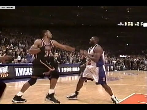 That Alonzo Mourning & Larry Johnson Brawl! 1998 NBA Playoffs