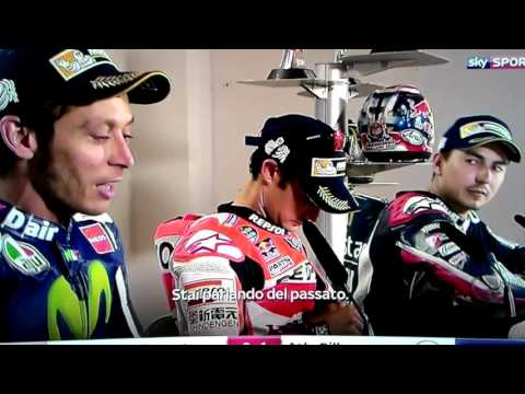Moto GP. Lite Rossi-Lorenzo