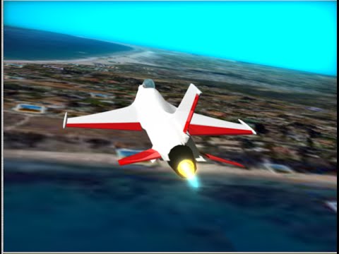 3D animation of F-16 - F16 - animation - F-16 animation