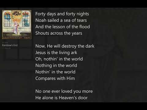 Rainbow's End (with Lyrics) Resurrection Band/Rainbow’s End