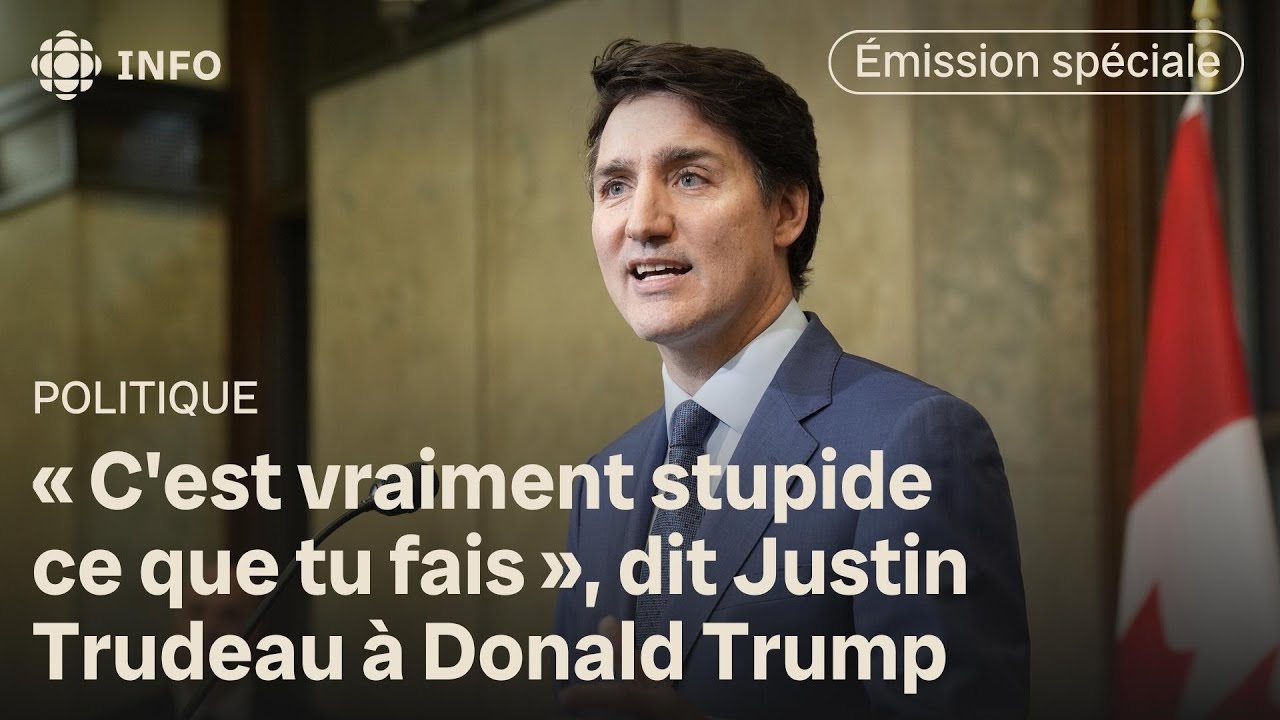 Le Canada frappé par les tarifs douaniers de Donald Trump : voyez en direct notre émission spéciale
