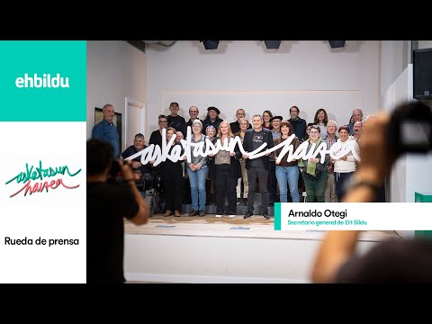 EH Bildu y víctimas del franquismo llaman a llenar Bilbao el 22-N defensa de la memoria y contra el autoritarismo