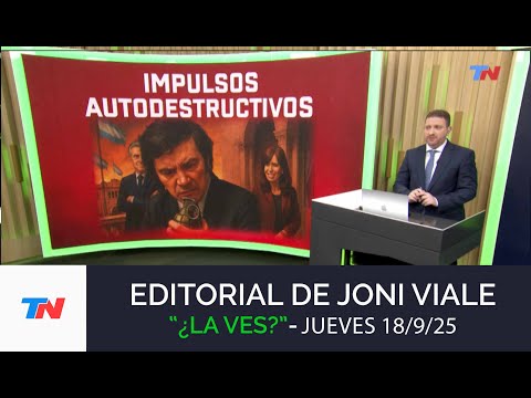 Joni Viale's Editorial: "Self-Destructive Impulses" | Do You See It?, 9/18/25