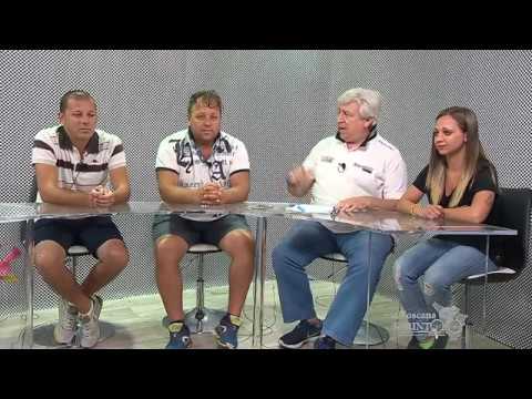 La famiglia Danesi (Rebecca, Massimiliano, Emanuele) - Toscana Motori 29giu17