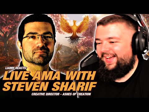 Ashes of Creation Live AMA Reaction with Steven Sharif Creative Director July 25th