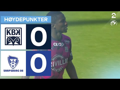 Kristiansund BK 0 - 0 Sarpsborg 08 - Høydepunkter