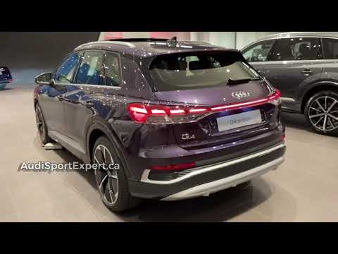 2022 Audi Q4 e-tron Visual Overview European Spec
