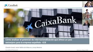 Webinario sobre análisis de mercados internacionales (CaixaBank Research)
