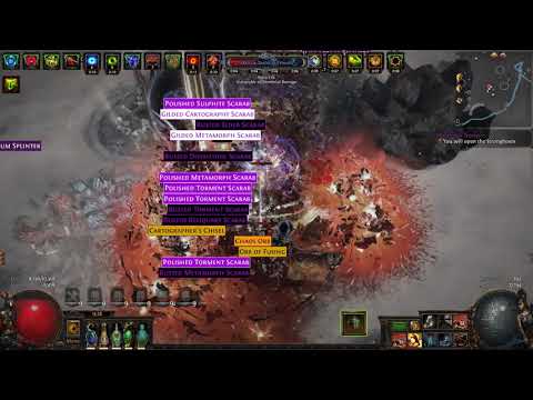PoE [3.10] - 2h Staff Cyclone - 100% Delirious Tier 19 Map (Turbo Juiced)