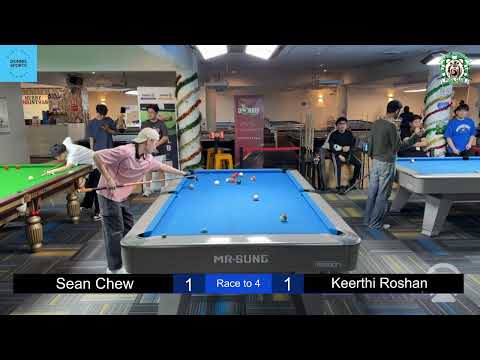 Sean Chew vs Roshan (Semi Finals, Race to 4) | SPC 8 Ball Tournament 23rd November 2025