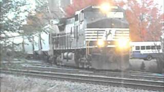 preview picture of video 'Norfolk Southern V-93 Harrisonburg, Virginia'