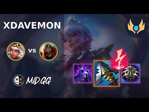 MID.GG: [ xDavemon ] Qiyana MID vs Zed | NA CHALLENGER | LOL Season 2025