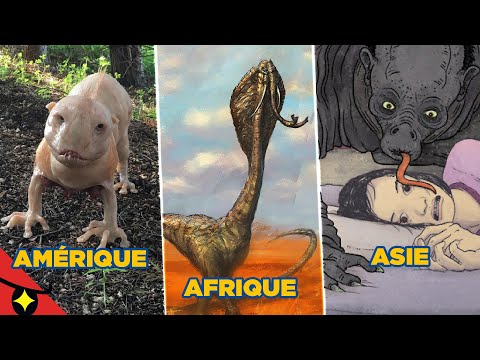 Le MONSTRE de chaque CONTINENT le plus TERRIFIANT
