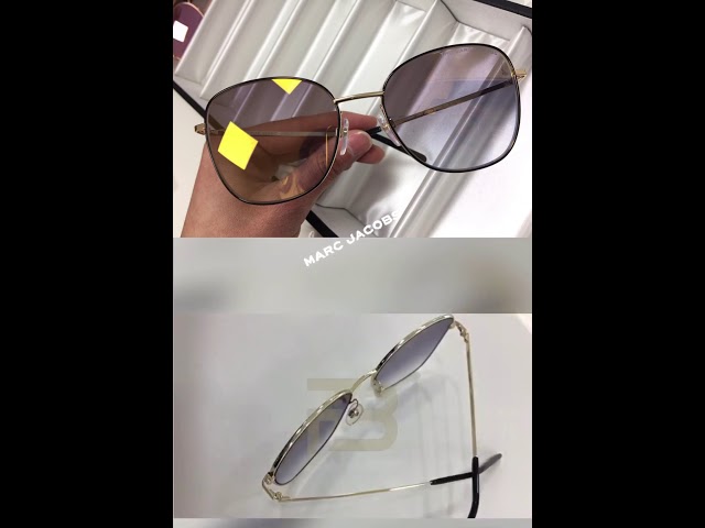 Vídeo relacionado con Marc Jacobs Gafas de Sol MARC 658/S BLACK/GREY SHADED 53/19/145 mujer